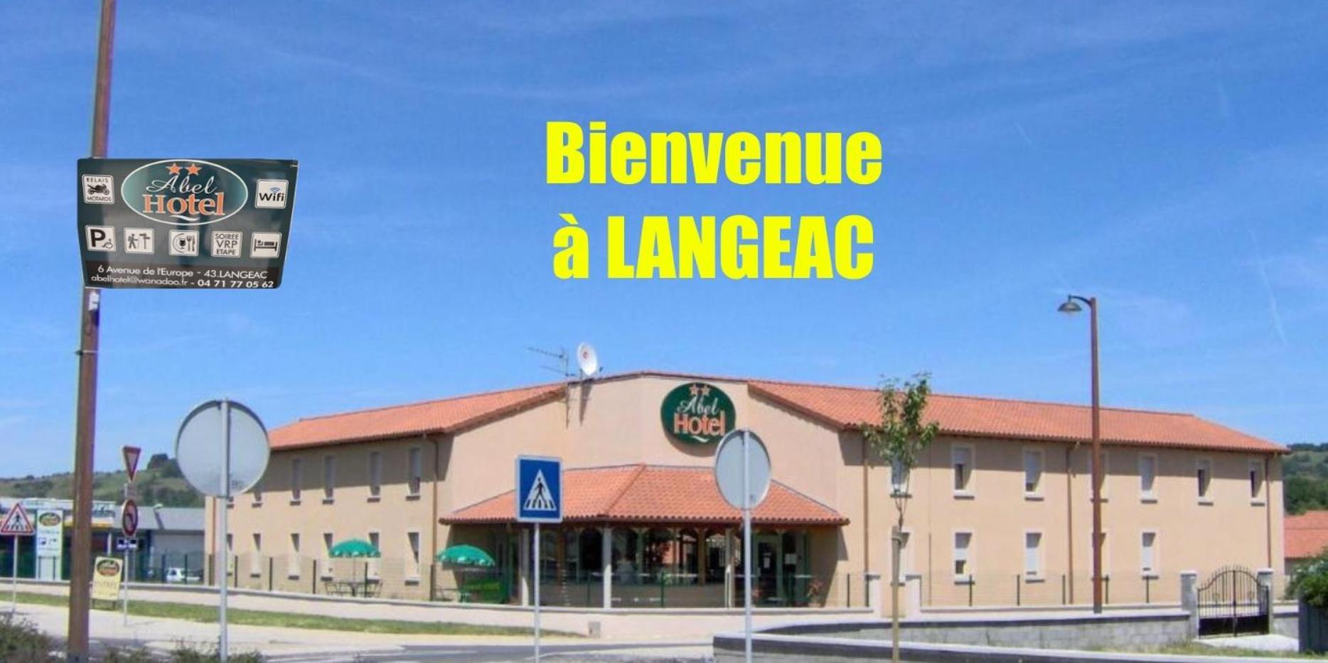 Abel Hotel Langeac Exterior photo